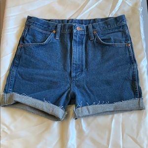 Wrangler High Waisted Shorts
